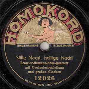 Browier-Hamann-Nebe-Quartett - Stille Nacht, Heilige Nacht / O Du Fröhliche, O Du Selige download free