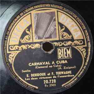 Deridoux-Terwagne - Carnaval A Cuba / Les Pompiers Du Mexique download free