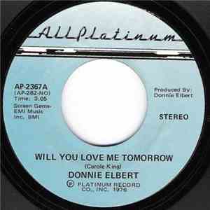 Donnie Elbert - Will You Love Me Tomorrow / What Do You Do download free
