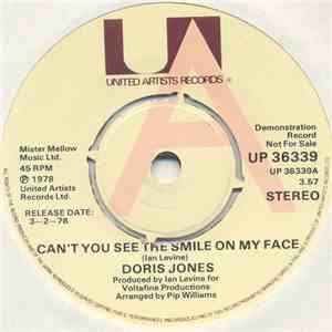 Doris Jones - Cant You See The Smile On My Face / Time On My Hands download free