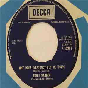 Eddie Hardin - Why Does Everybody Put Me Down b/w Spend Your Money Honey download free