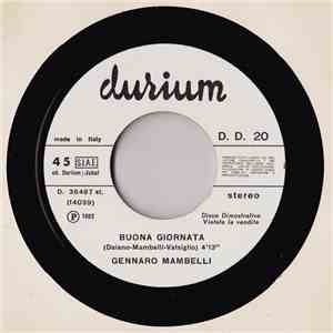Gennaro Mambelli / Ciro Sebastianelli - Buona Giornata / Tenerezza download free