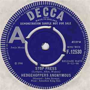 Hedgehoppers Anonymous - Stop Press download free