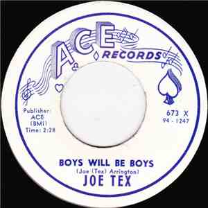 Joe Tex - Boys Will Be Boys / Baby You're Right (I'm Gonna Hold What I Got) download free