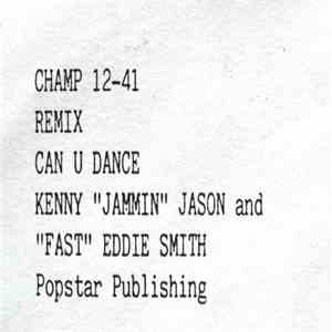 Kenny "Jammin" Jason And "Fast" Eddie Smith - Can U Dance (Remix) download free