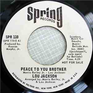 Lou Jackson  - Peace To You Brother download free