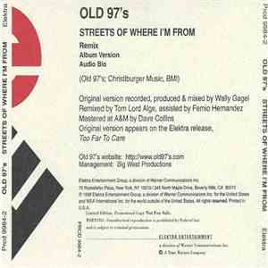 Old 97's - Streets Of Where I'm From download free