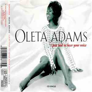 Oleta Adams - I Just Had To Hear Your Voice download free