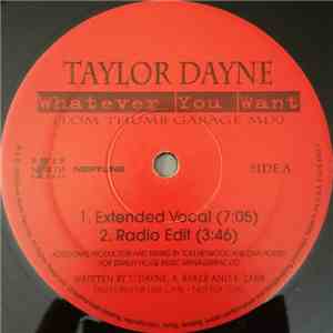 Taylor Dayne - Whatever You Want (Tom Thumb Garage Mix) download free