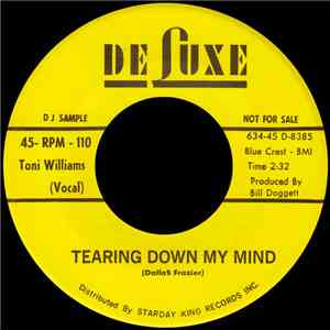 Toni Williams  - Tearing Down My Mind download free