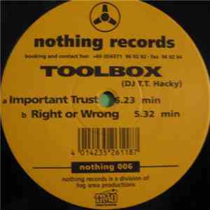 Toolbox  - Important Trust / Right Or Wrong download free
